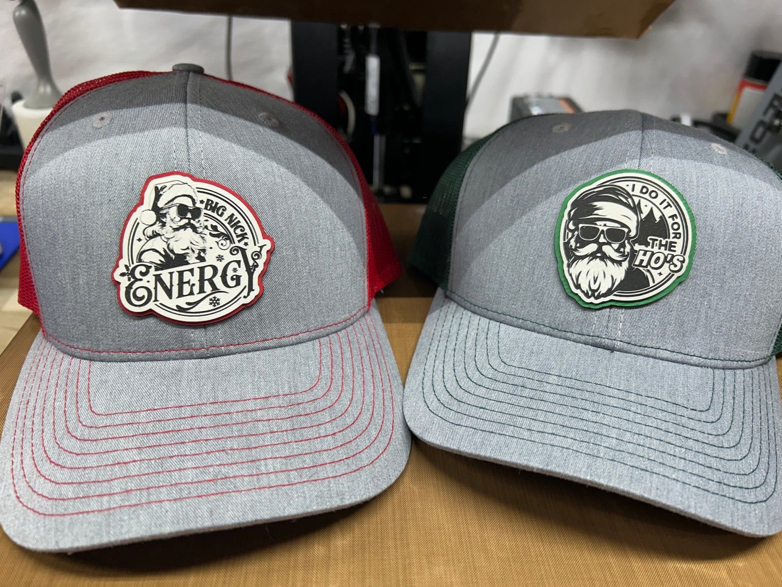 Custom Christmas hats by Region Hat Co.