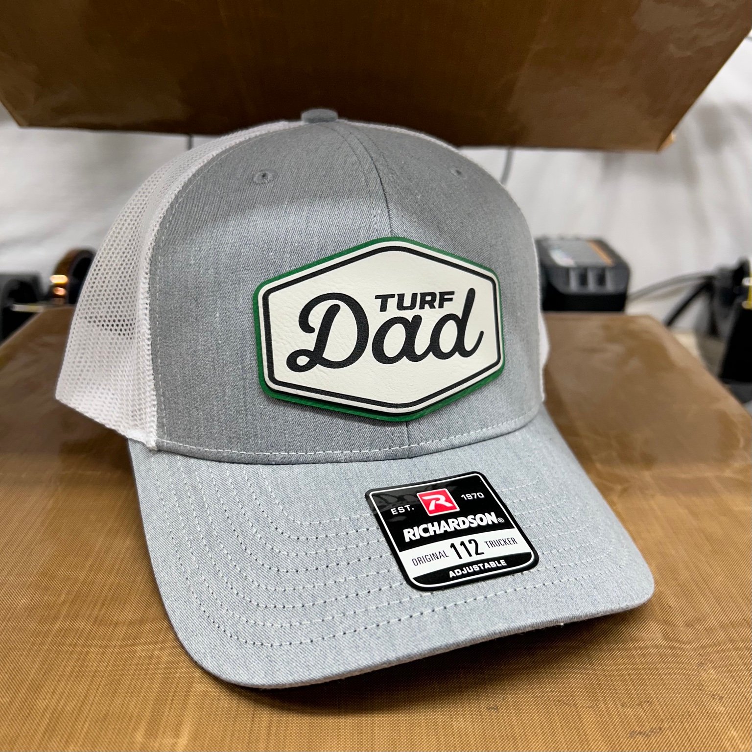 Custom Turf Dad hat by Region Hat Co.