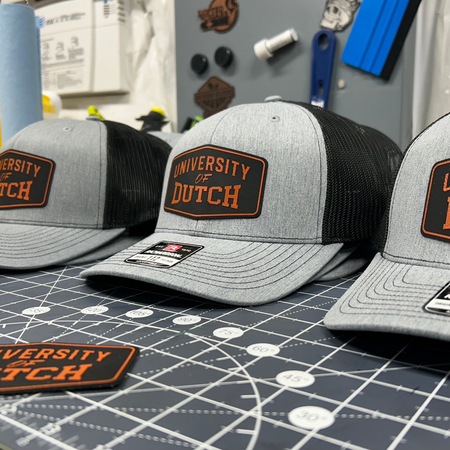 Custom University of Dutch hats by Region Hat Co.